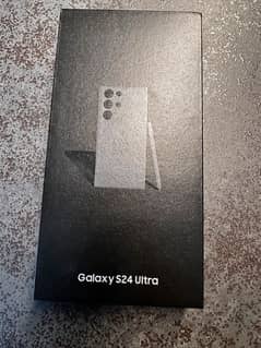 samsung galaxy s24 ultra 12/256 dual sim Gray full box brand new