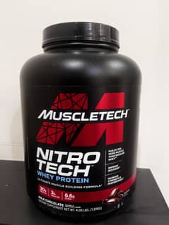 Nitro Tech Whey Protein 4lbs - Milk Chocolate