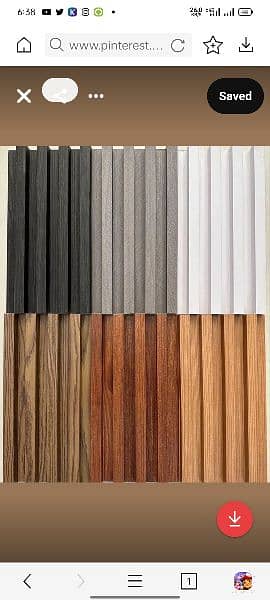 PVC WALL PANELS | PVC FRENCH MOLDING GOLA | WPC FLUTED PANELS | GRASS 4