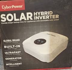 Cyber Power Solar Hybrid Inverter. UPS CONTROLLER ALL IN ONE