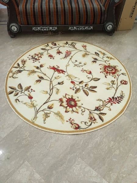Export Quality Carpet Rugs Round Shape For Room Center Pcs 5