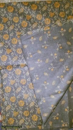 2 pcs women unstitched cotton printed suit