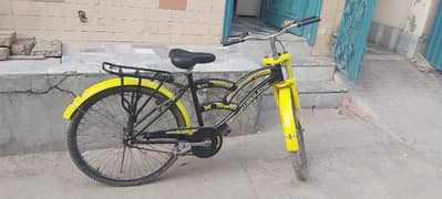Cycle for sale only one month use tyre size 26