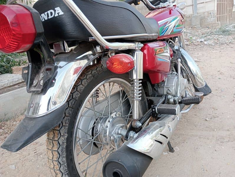 Honda 125 2023 Hyderabad Number 5