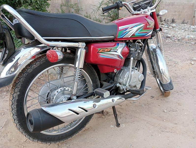 Honda 125 2023 Hyderabad Number 8