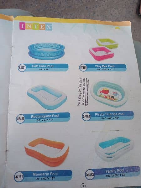 kid's baby swimming pool in different sizes 7