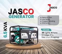 jasco Generator 6.5 kva foe sale