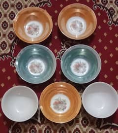 7 pice Bowl Antique 80 + year old items