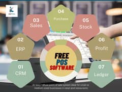 Free POS Software - CRM ERP Offline Sales Purchase Stock Profit Ledger