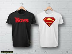 cotton jersey printed T-shirts pack of two