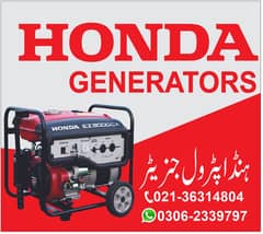 Honda Generator 2.5 kva for sale