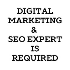Digital Marketing & SEO Expert is required