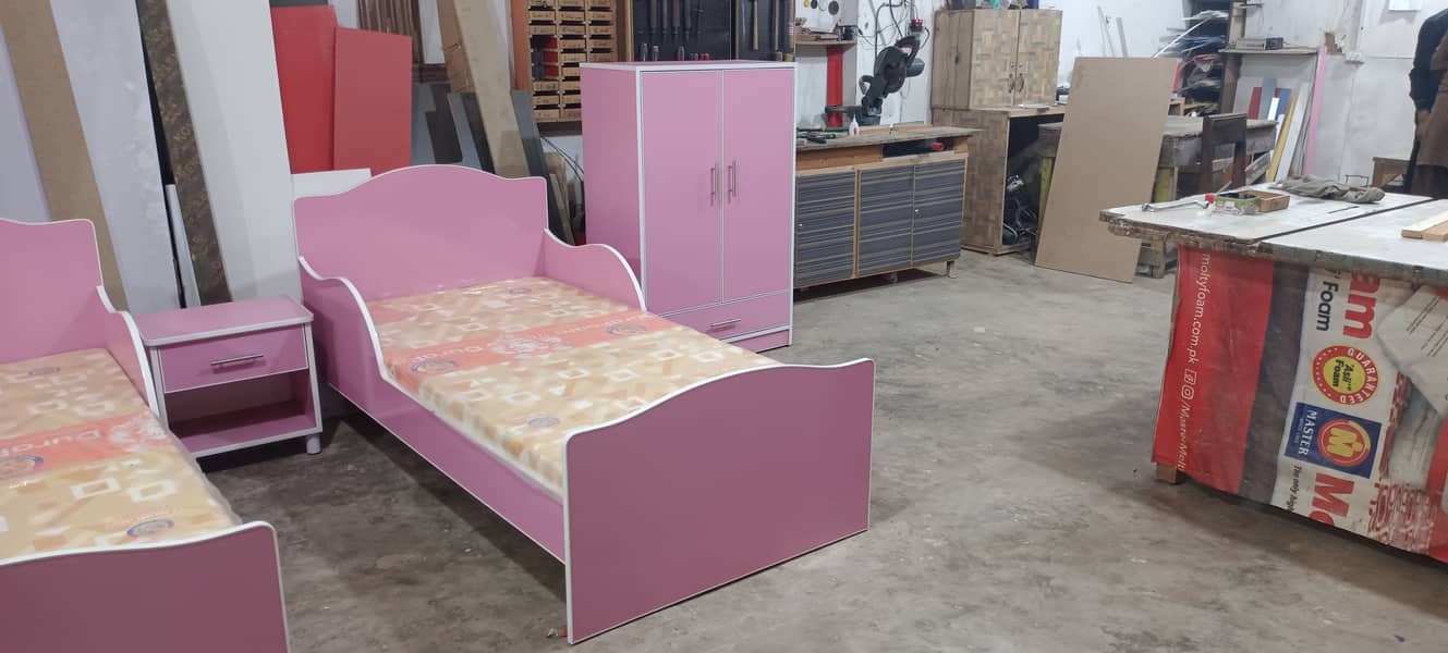 Kids Single Bed for Girls, New Style Beds Sale for Children 2