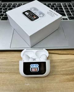 Airpods pro titanium with LCD display