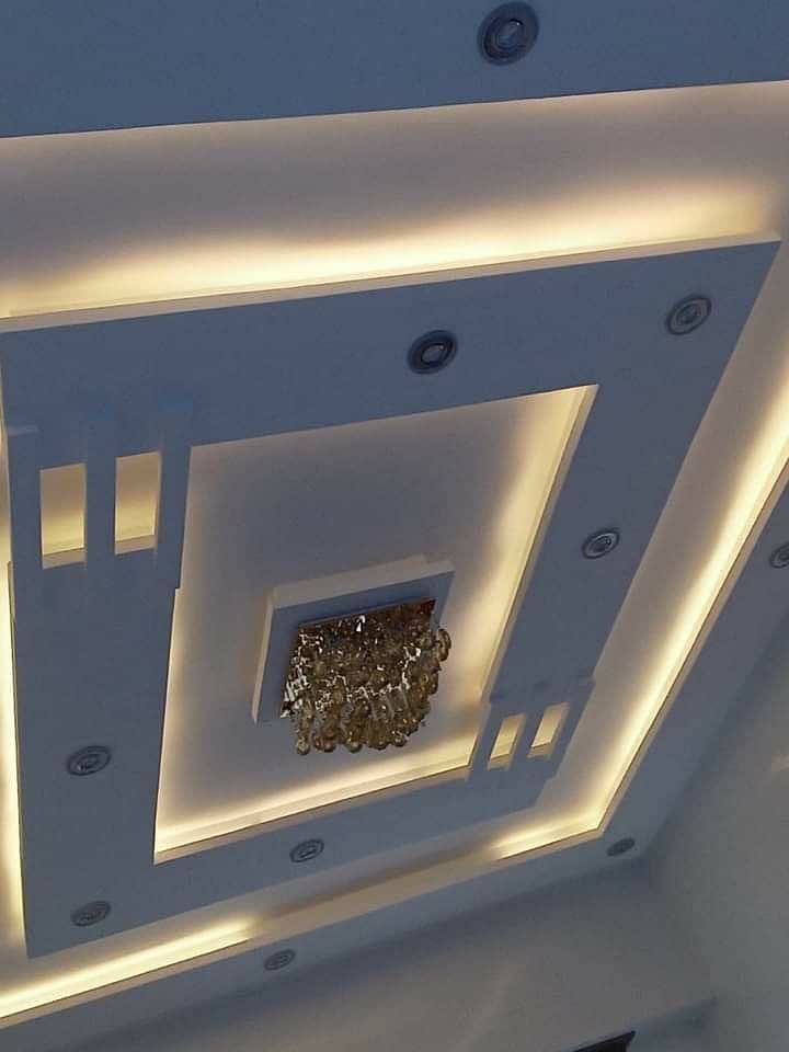 POP Ceiling/Roof Ceiling/Gypsum Ceiling/Plastir of paris ceiling 8