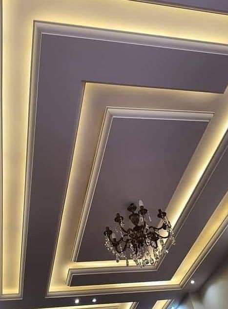 POP Ceiling/Roof Ceiling/Gypsum Ceiling/Plastir of paris ceiling 10