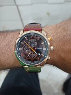Curren Fashion Quartz Chronograph sport Watch