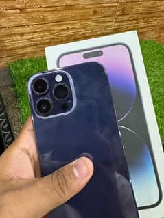 iphone 14 pro max physical dual deep purple pta approved