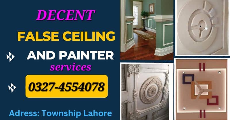 Decent False Ceiling and Painter Service 0