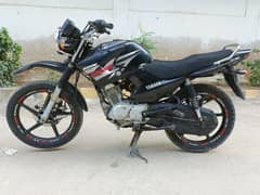 Yamaha ybr-125cc-G Model-2016 Karachi number