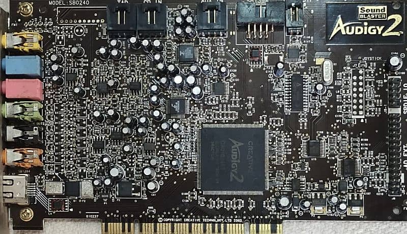 Sound card Creative Sound Blaster audigy 2 live 7.1 gaming sound card 0