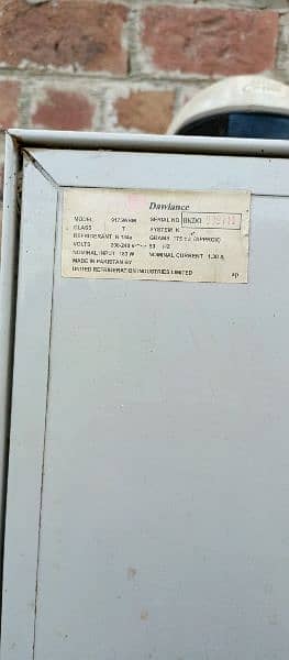 Dawlance Medium freezer 2 Dors  condition 8by10 number 03017519975 3