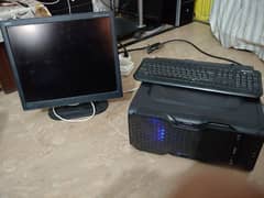 Computer for sell with 1 gb Card and monitor.