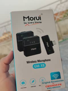 Morui |GM-X8| Wireless Microphone