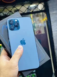 Iphone 12 Pro Max 128GB PTA Approved With ORG Box & Cebal