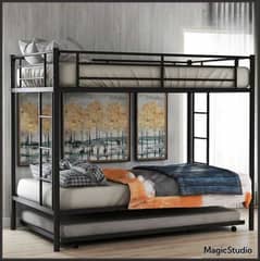 Twin bunk bed, bunker bed, 2 story bunk bed, 3 story bunk bed