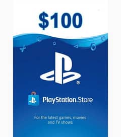 Playstation 100$ Giftcard