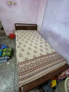 Single bed with mattress 0