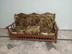 solid wood sofa 5 seater