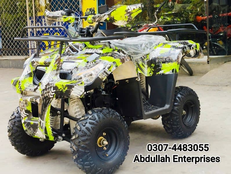 Dubai used quad atv bike  107cc for sale deliver all Pak 12
