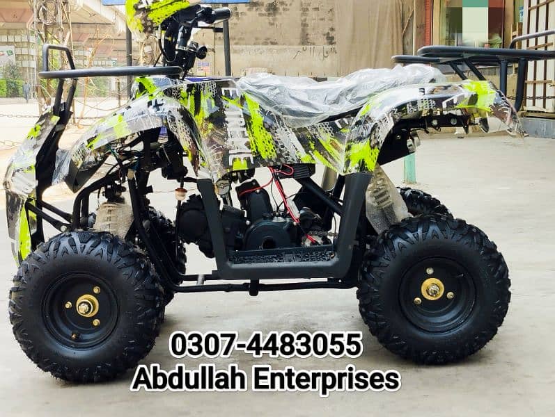 Dubai used quad atv bike  107cc for sale deliver all Pak 13