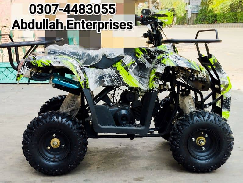 Dubai used quad atv bike  107cc for sale deliver all Pak 17