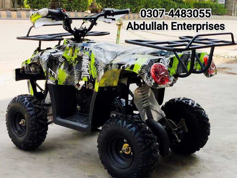 Dubai used quad atv bike  107cc for sale deliver all Pak 18