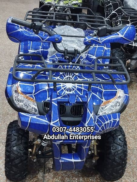 Dubai used quad atv bike  107cc for sale deliver all Pak 19