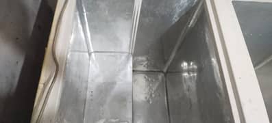 used freezer double door