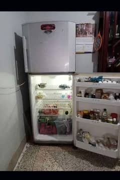 haier 16 cubic double door refrigerator