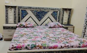 Bed Dressing Almari 3 peice set without mettress