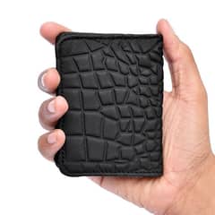Crocodile Pattern Cardholder for Men | Mini wallet