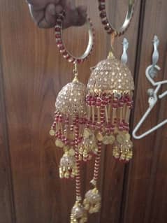 jewelry set 1 time used at very affordable price shadi package