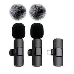 Wireless Lavalier Microphone Audio Video Recording iPhone & Android