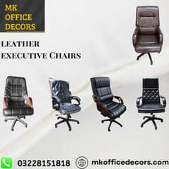 Executive Chairs in Leather Design