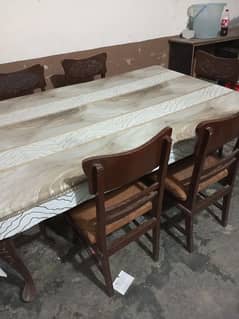 Dining Table With 6 chair