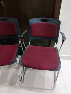 Office Visitor Chairs x 04 - Premium Quality