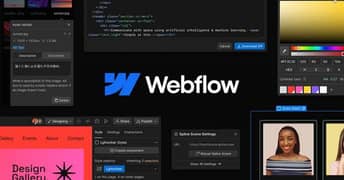 create a website page on webflow