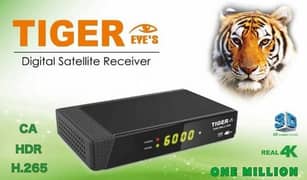 Tiger Eyes One Million 4K  Satellite Receiver