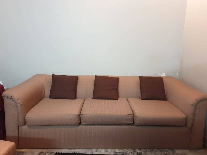 7 seater comfortable sofa set ( clean ) 1
